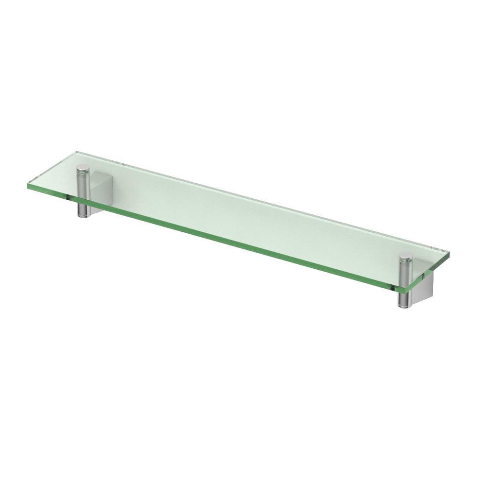 Bleu Wall Mount Rectangle Tempered Glass Shelf | Floating Shelf