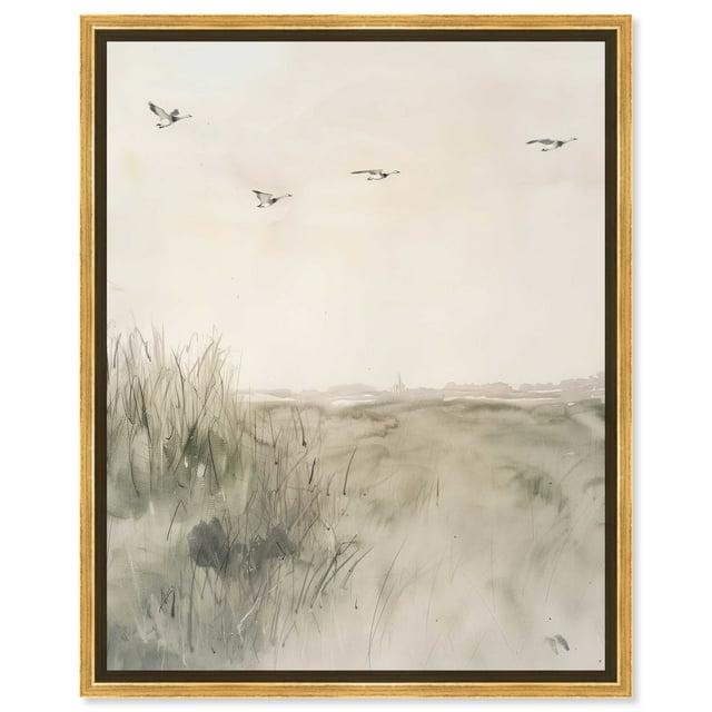 Art Remedy Gaviotas Canvas Boho Minimalist Abstract Wall Art by Art Remedy | Wayfair
