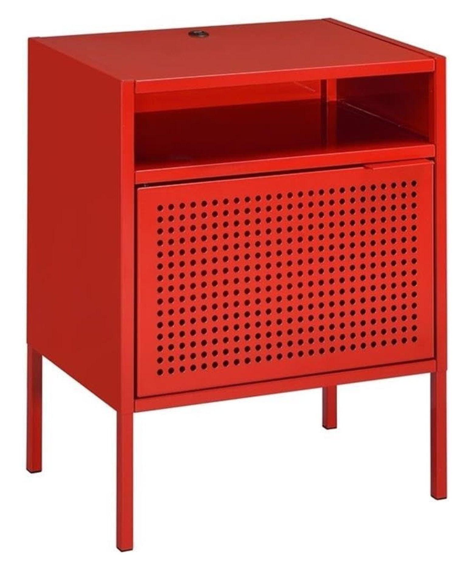 Steelside™ Zander 19'' W Metal Nightstand