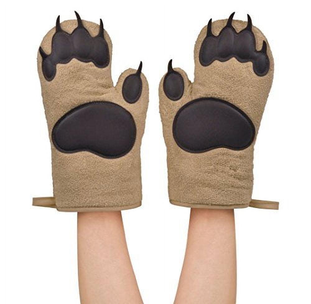 Fred & Friends POLAR BEAR HANDS Oven Mitts, Medium