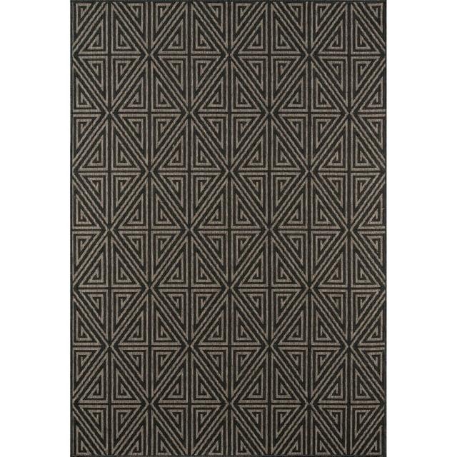 Momeni Baja 5'3" X 7'6" Transitional Rug in Charcoal