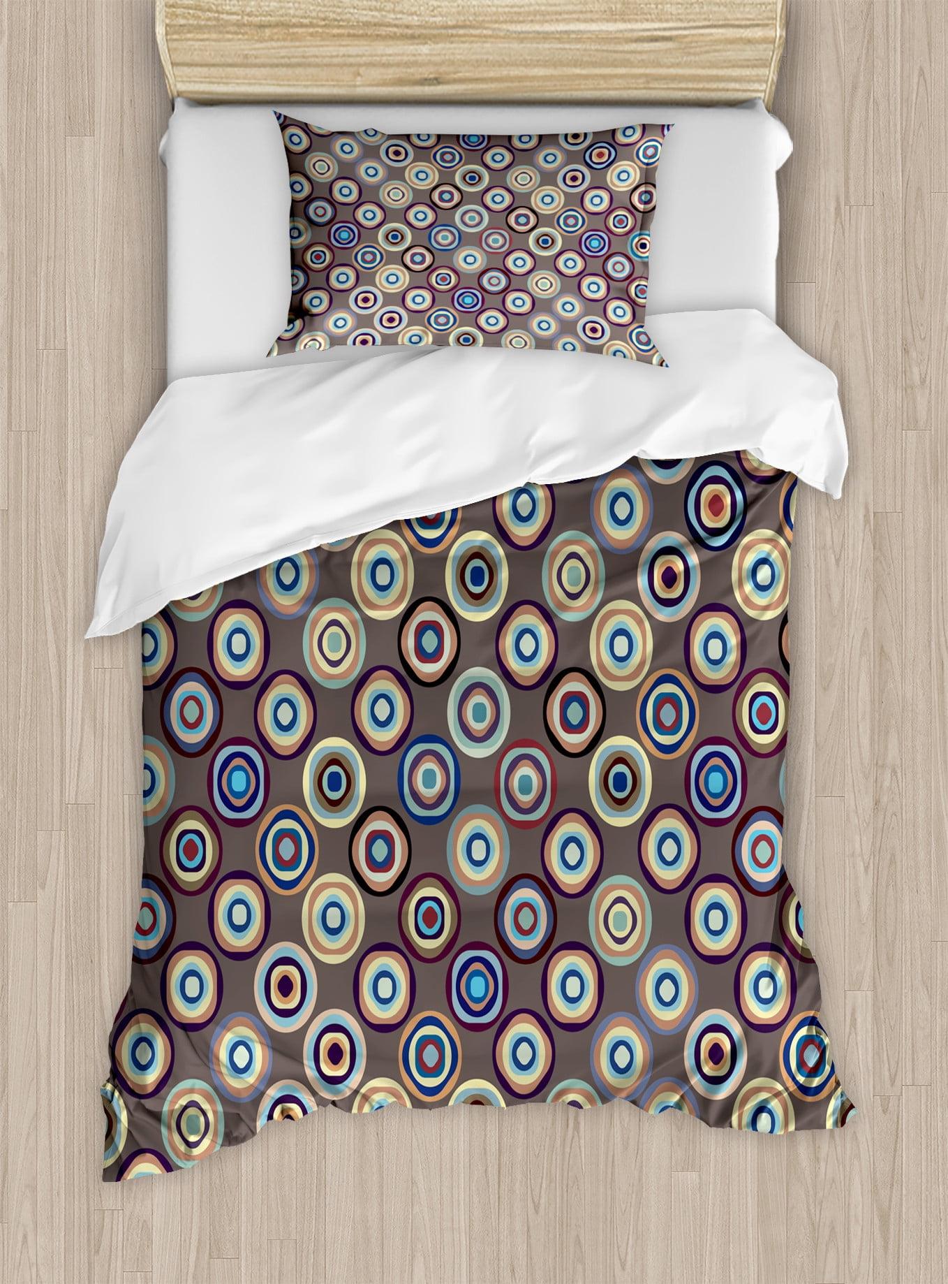 Geometric Modern & Contemporary Geometric Shapes Duvet Cover Set