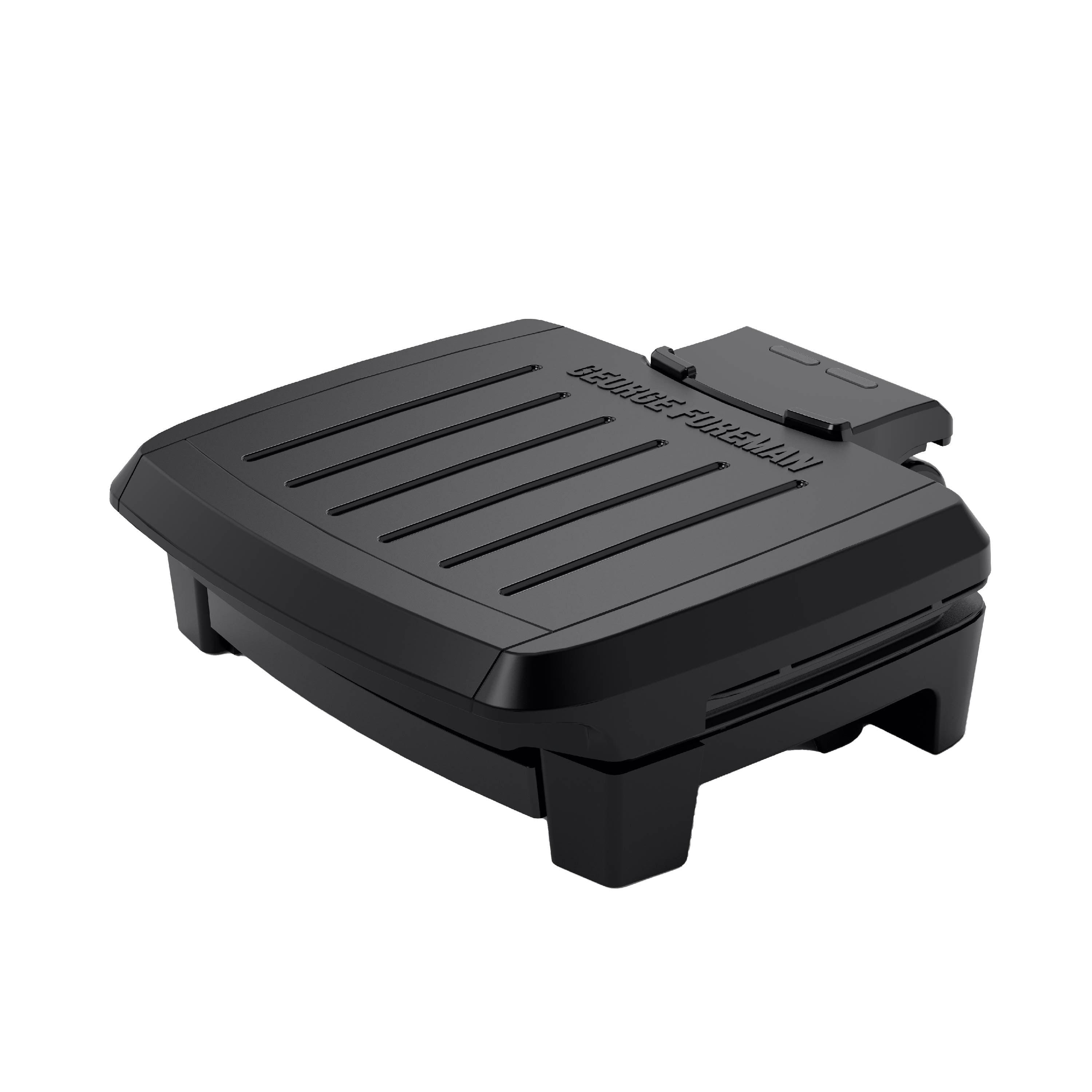 George Foreman George Foreman Contact Submersible Grill, Wash The Entire Grill, 4-serving, Black