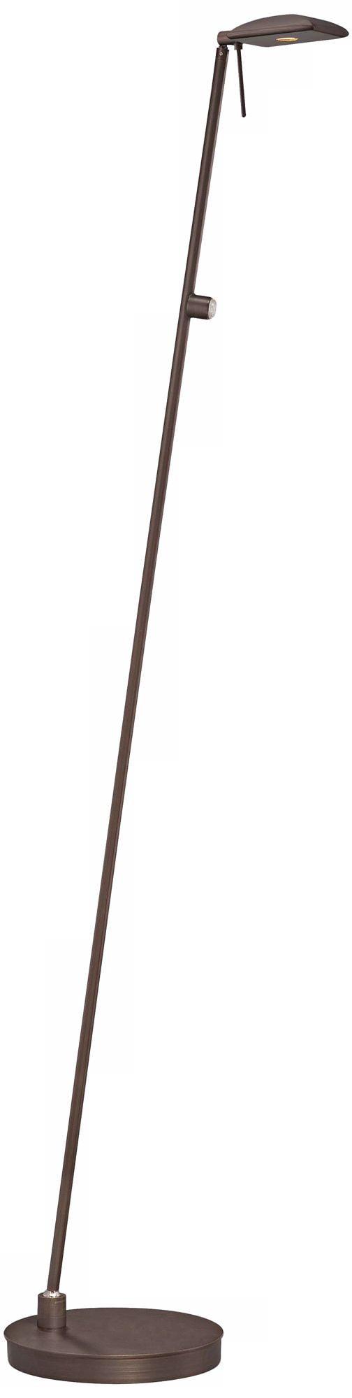 Adjustable Copper Bronze Patina Pharmacy Floor Lamp