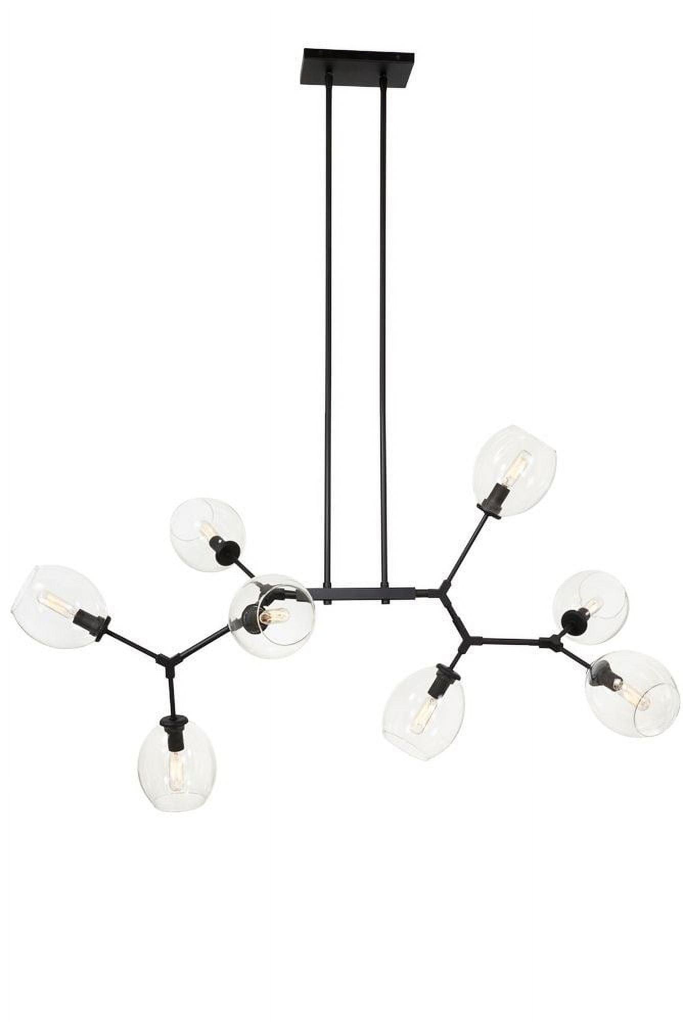 George Kovacs Lighting Nexpo 8 - Light Chandelier in Coal
