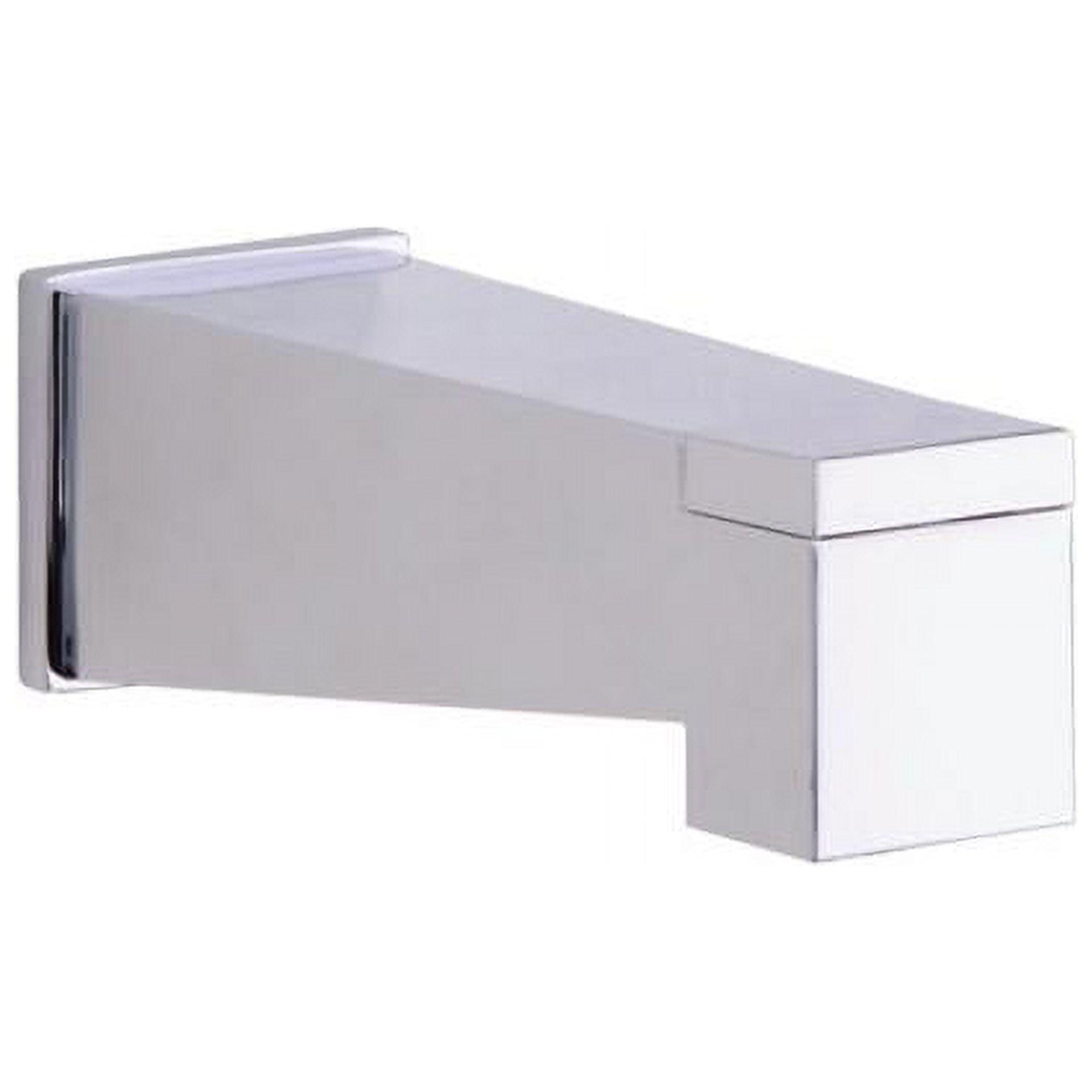 Polished Chrome Wall Mounted Tub Spout with Diverter