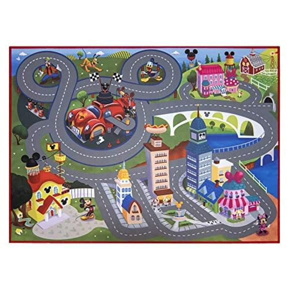 Gertmenian Disney Game Rug Mickey Mouse and Friends Kids Toys Throw Area Carpet