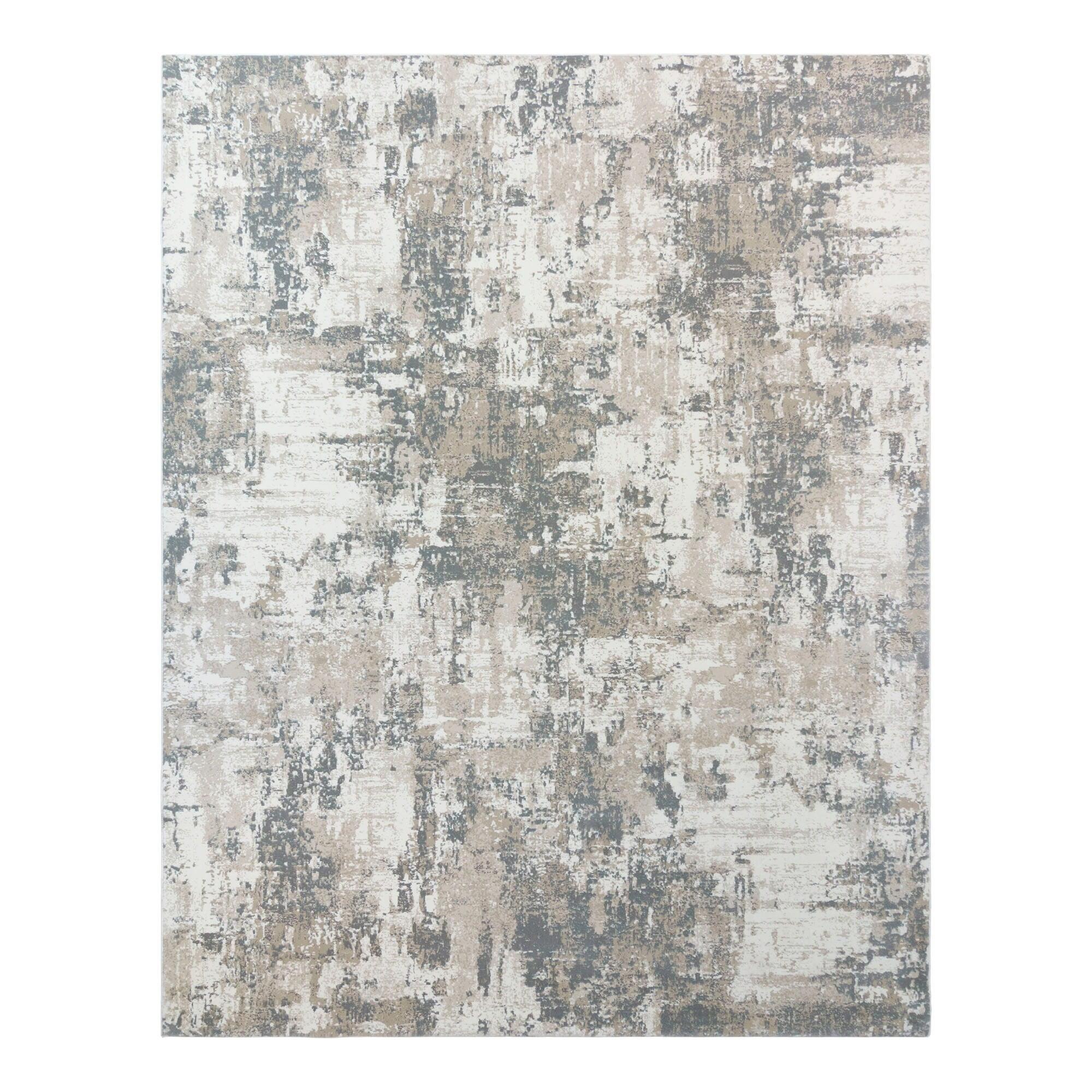 Gertmenian Majestic Omari Modern Distressed Abstract Indoor Area Rug