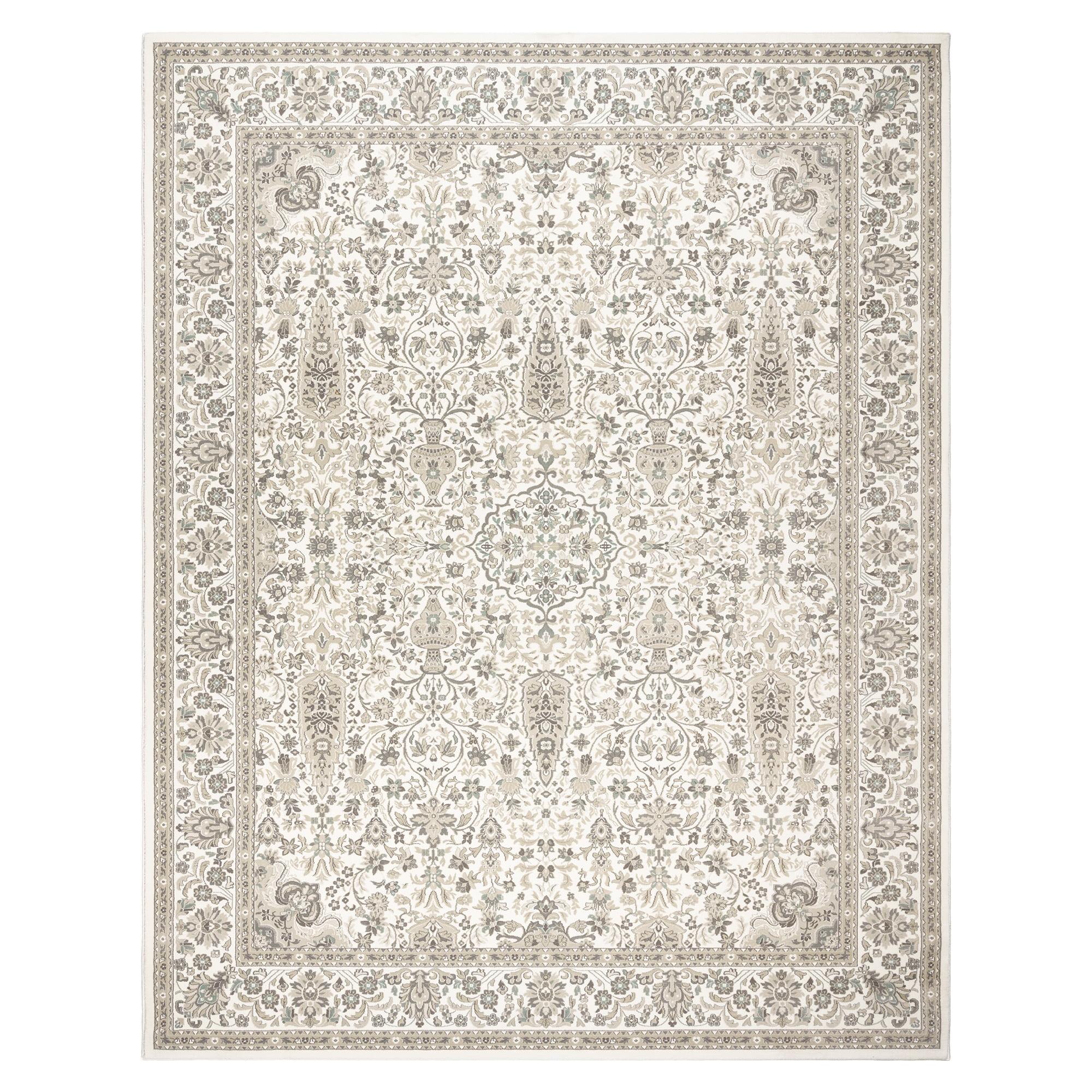 Gertmenian Majestic Vernon Traditional Oriental Floral Wide Border Area Rug
