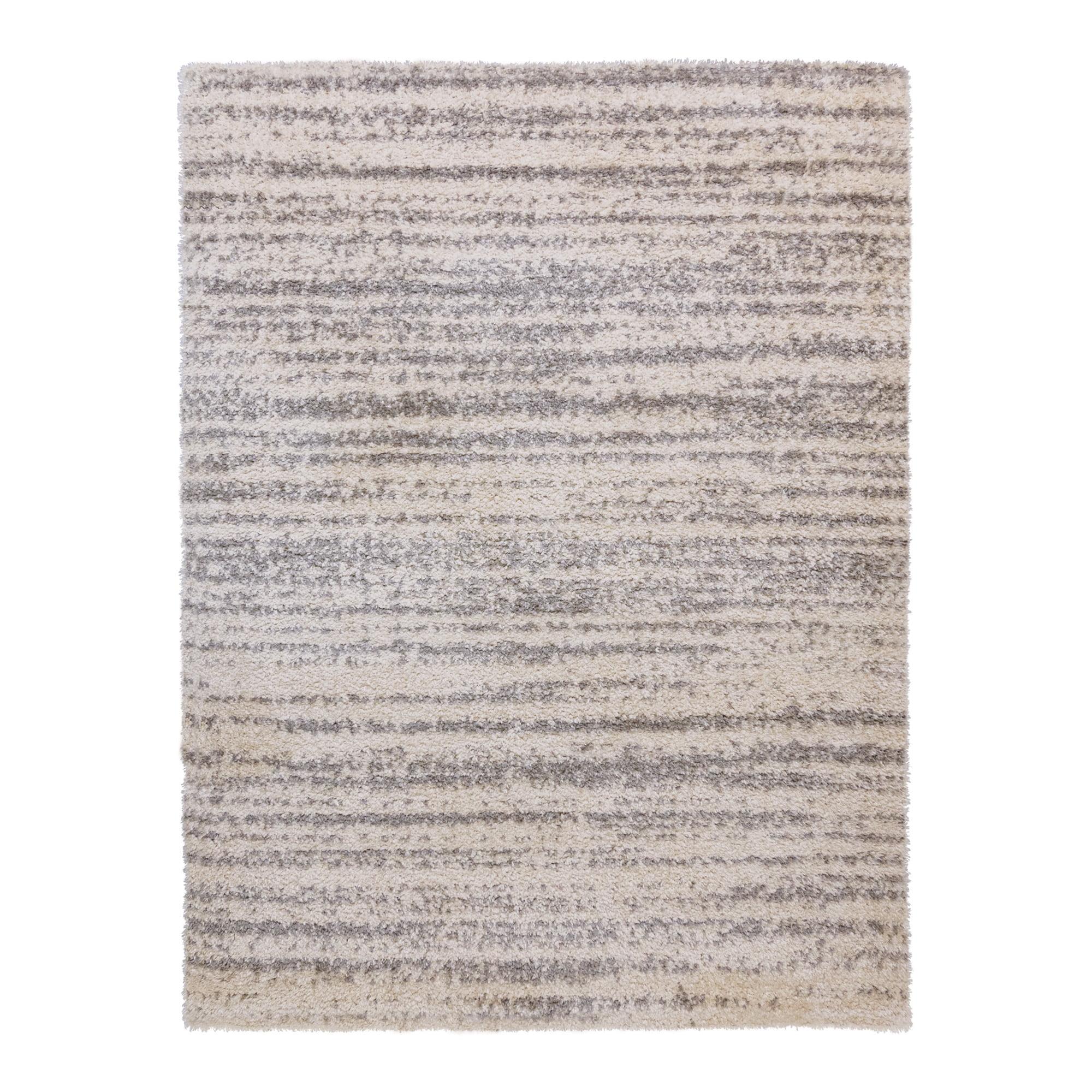 Gertmenian Thayer Abrash Modern Lines Plush Shag Area Rug