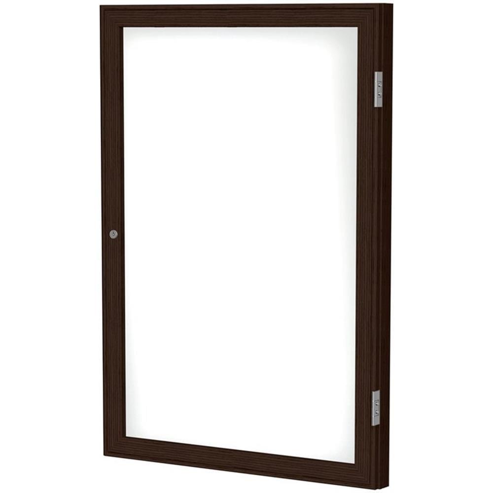 Enclosed White Board Enclosed Cabinet Magnetic Whiteboard