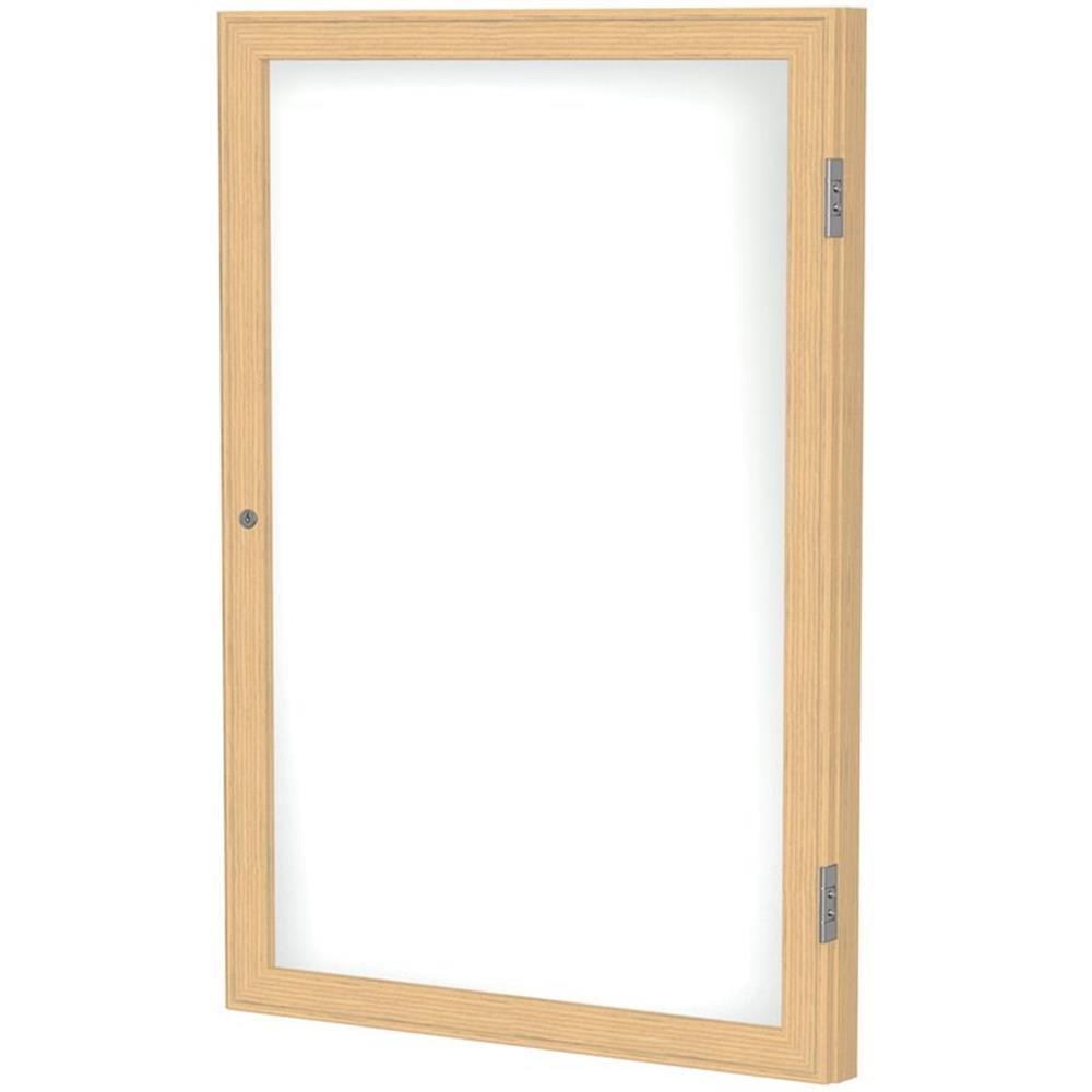 Enclosed White Board Enclosed Cabinet Magnetic Whiteboard