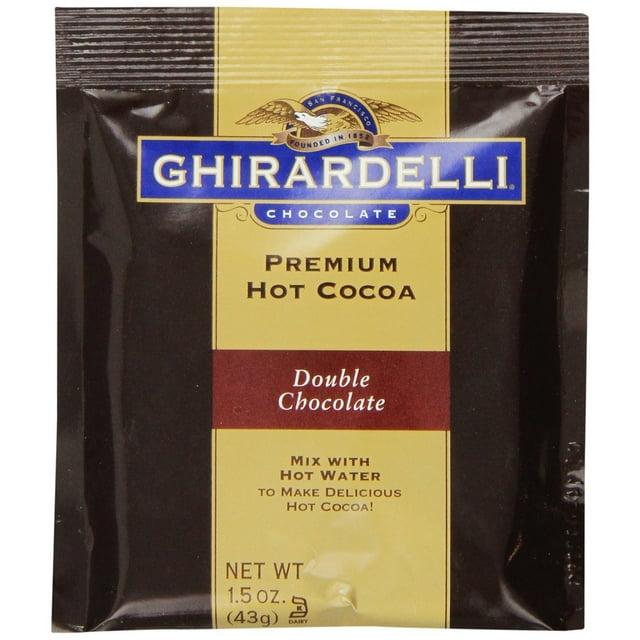 Ghirardelli Premium Hot Cocoa Envelopes, Rich chocolate, 22.7 Ounce (Pack of 15)