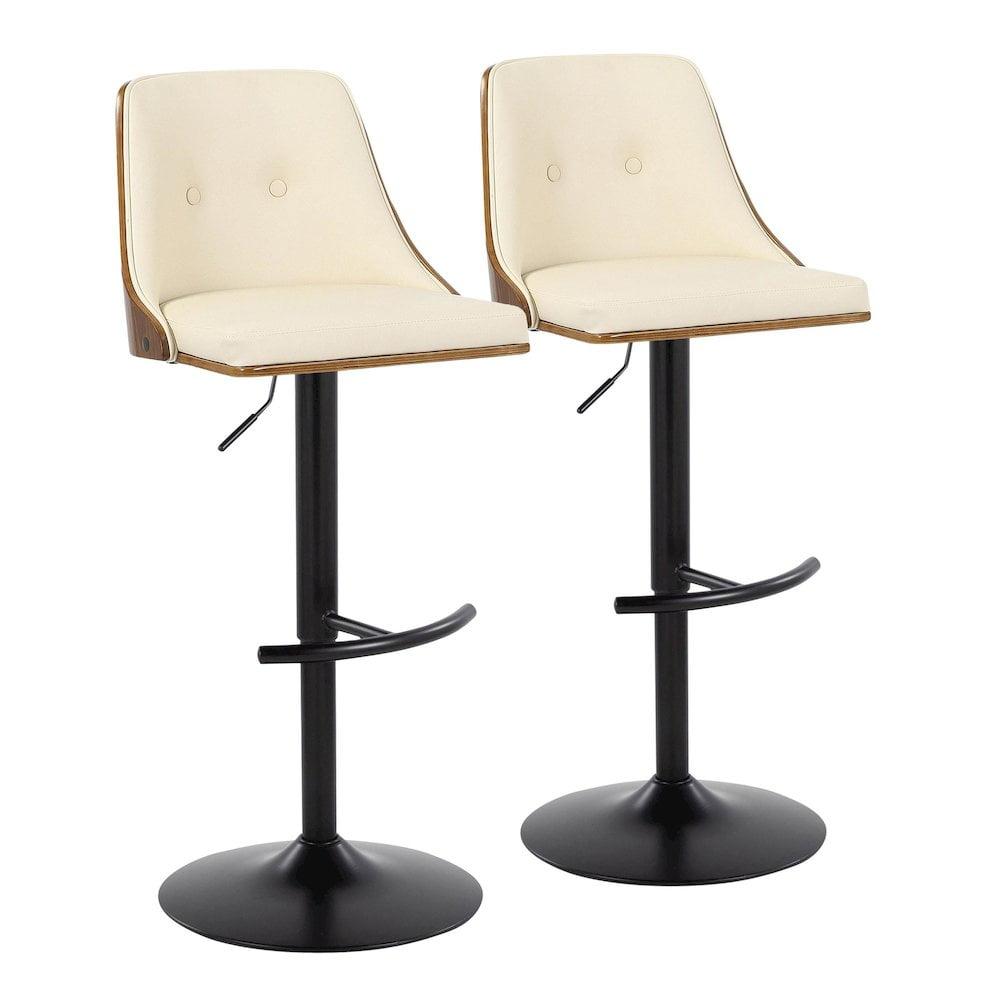 LumiSource Gianna Adjustable Barstool - Set of 2