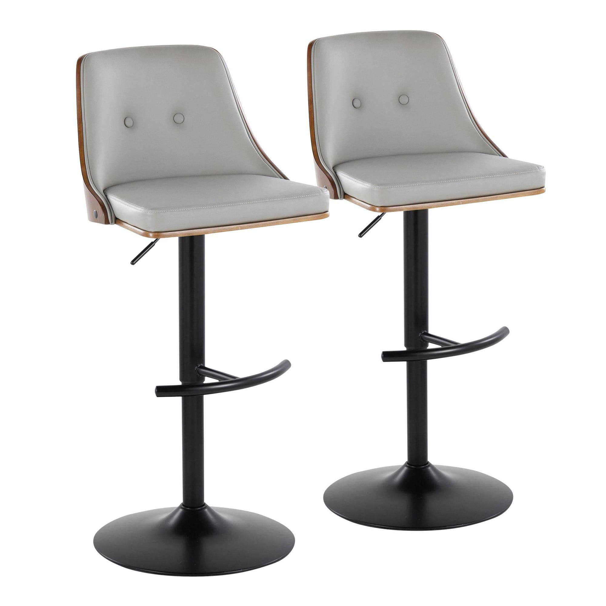 LumiSource Gianna Adjustable Barstool - Set of 2