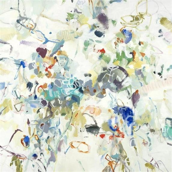 Giant Art 72x72 Party Time II Fine Art Giant Canvas Print in Multi-Color