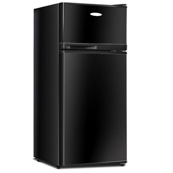Giantex Giantex 3.4 Cubic Feet Freestanding Mini Fridge with Freezer