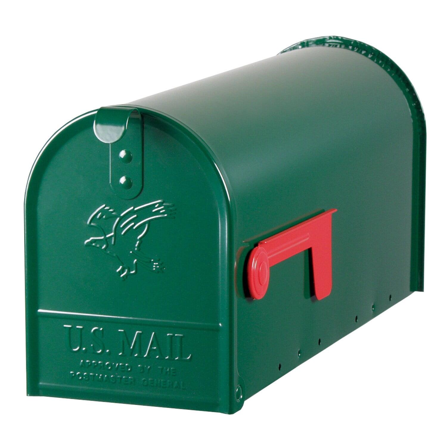 Gibraltar Mailboxes Elite E1100G00 Mailbox, 800 cu-in Capacity, Galvanized Steel, Powder-Coated