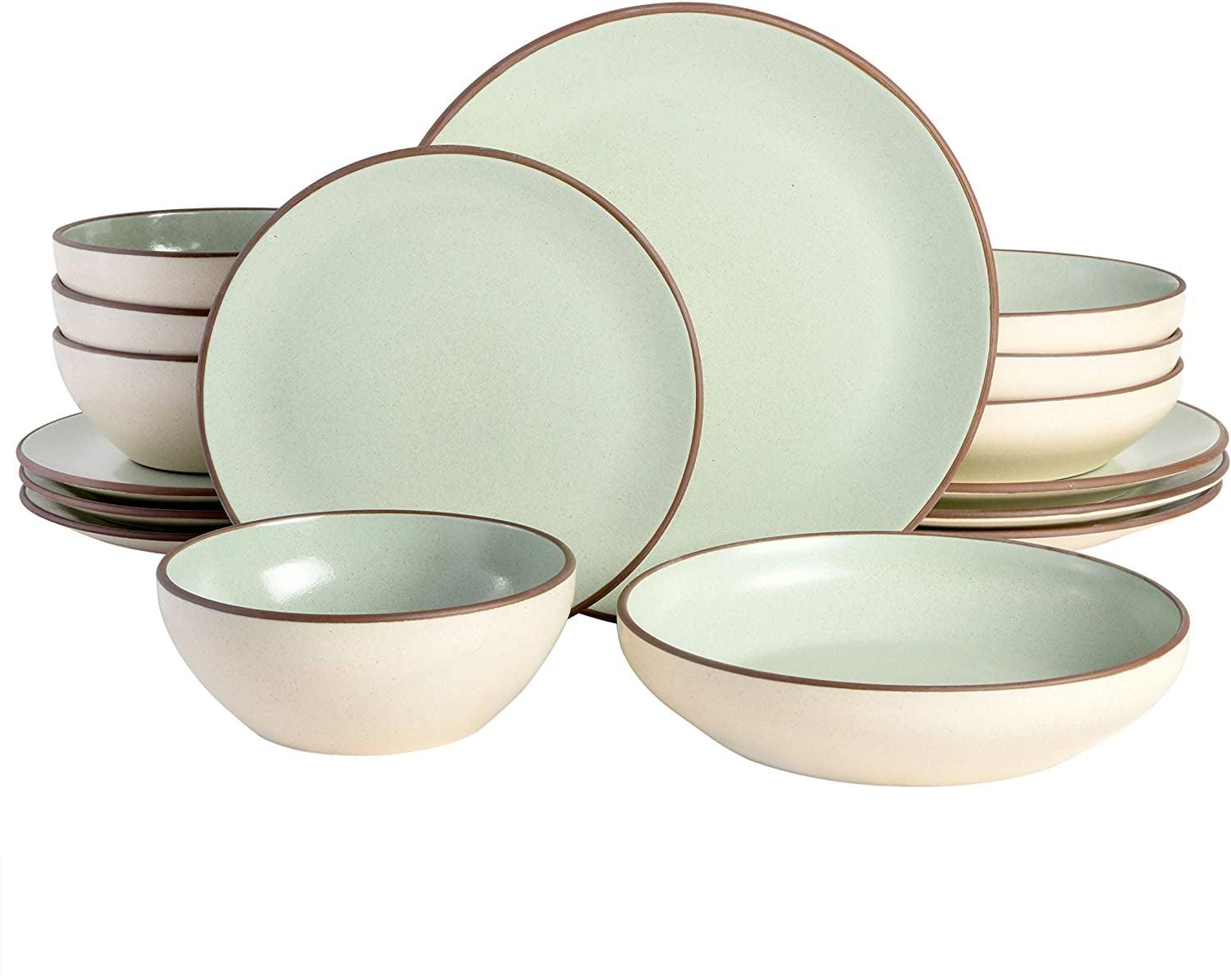 Gibson Elite Contempo 16 Piece Dinnerware Set, Service for 4