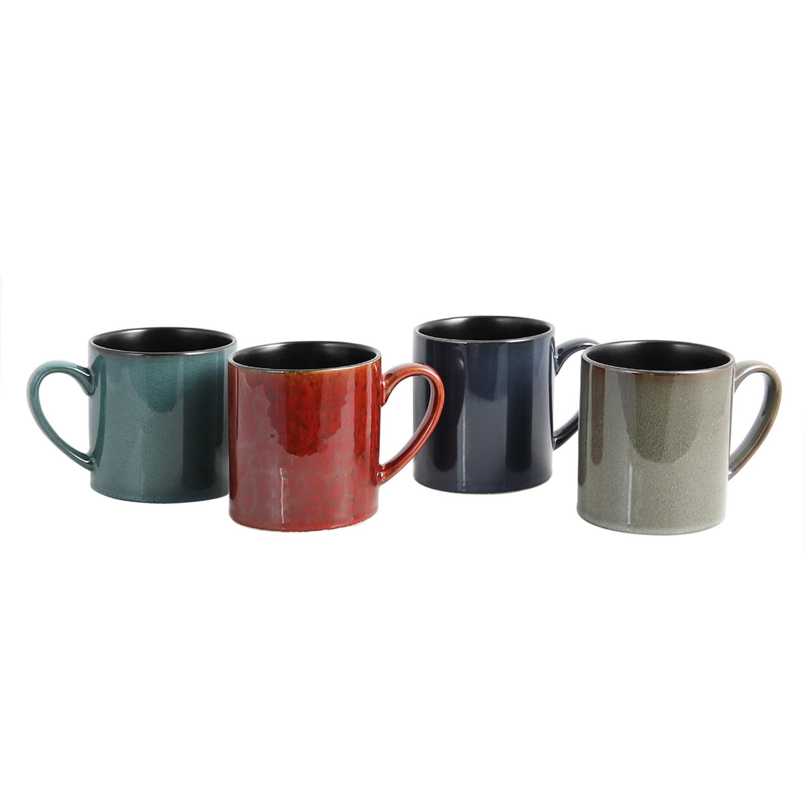 City Loft 20 oz Multicolor Ceramic Mug Set