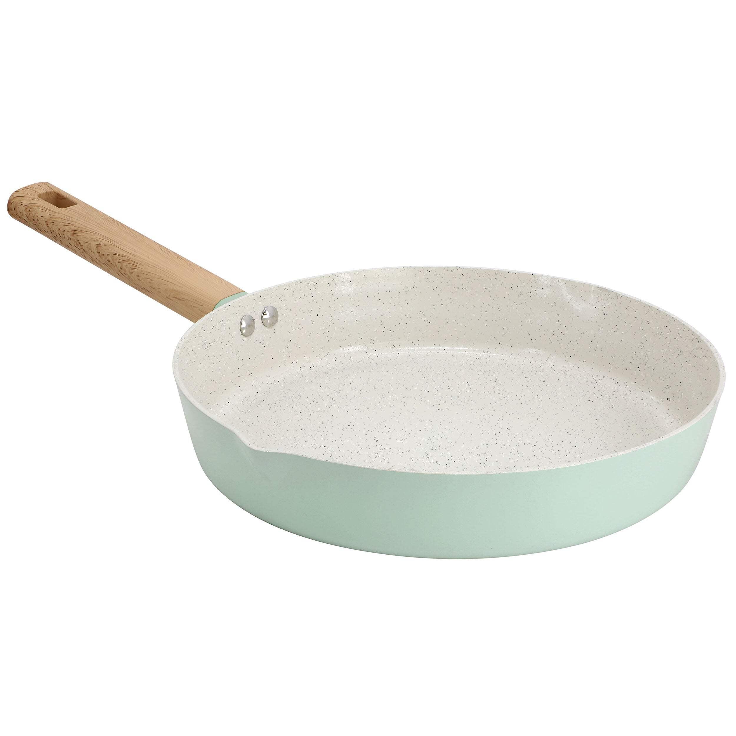 Gibson Gibson Home Marbleton Ceramic Nonstick Alumium 9.5 Inch Frying Pan
