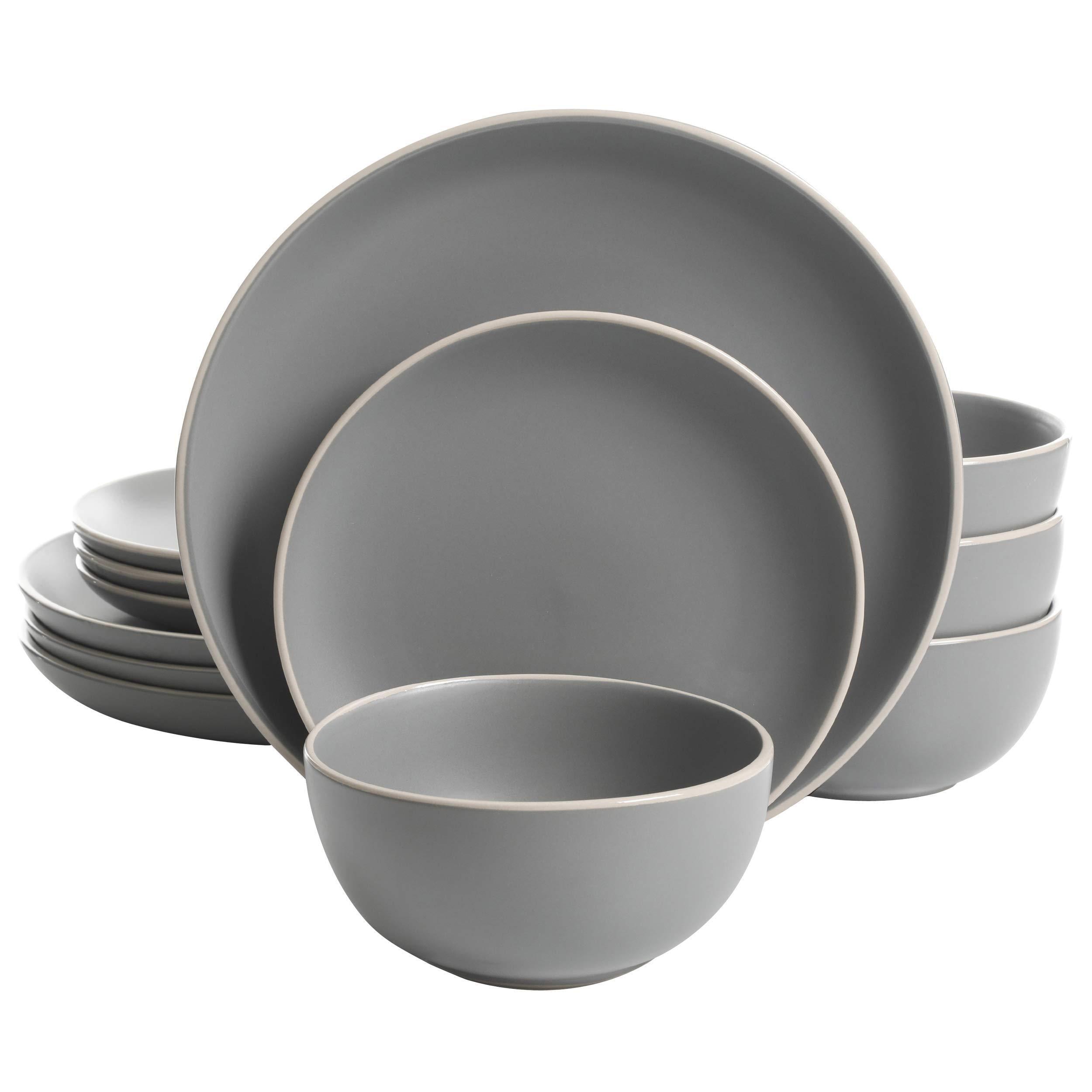 Rockaway 12 Piece Dinnerware Set