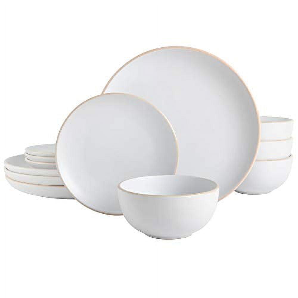 Rockaway 12 Piece Dinnerware Set