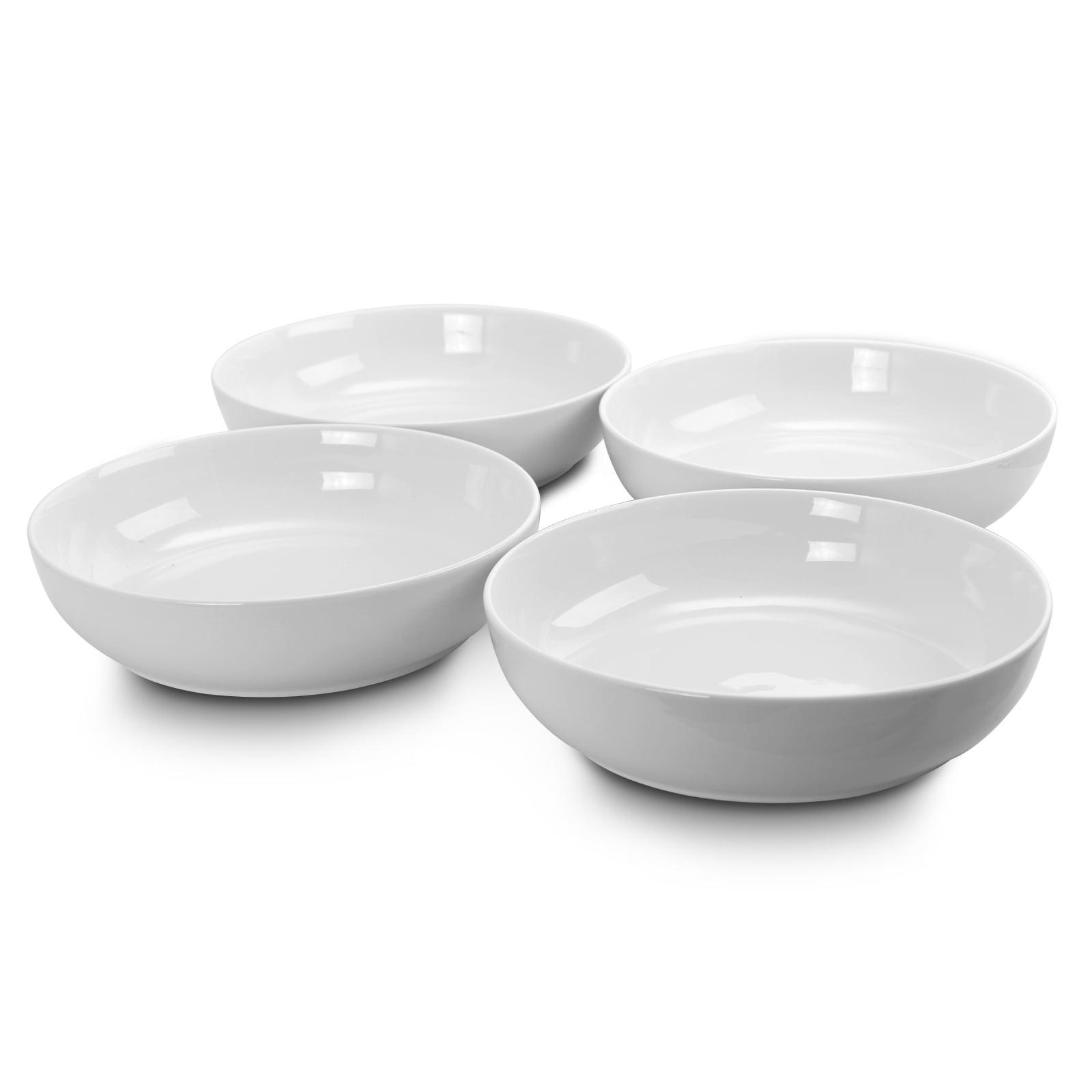Fitz and Floyd Neveah White Pasta Dinner Bowl Set