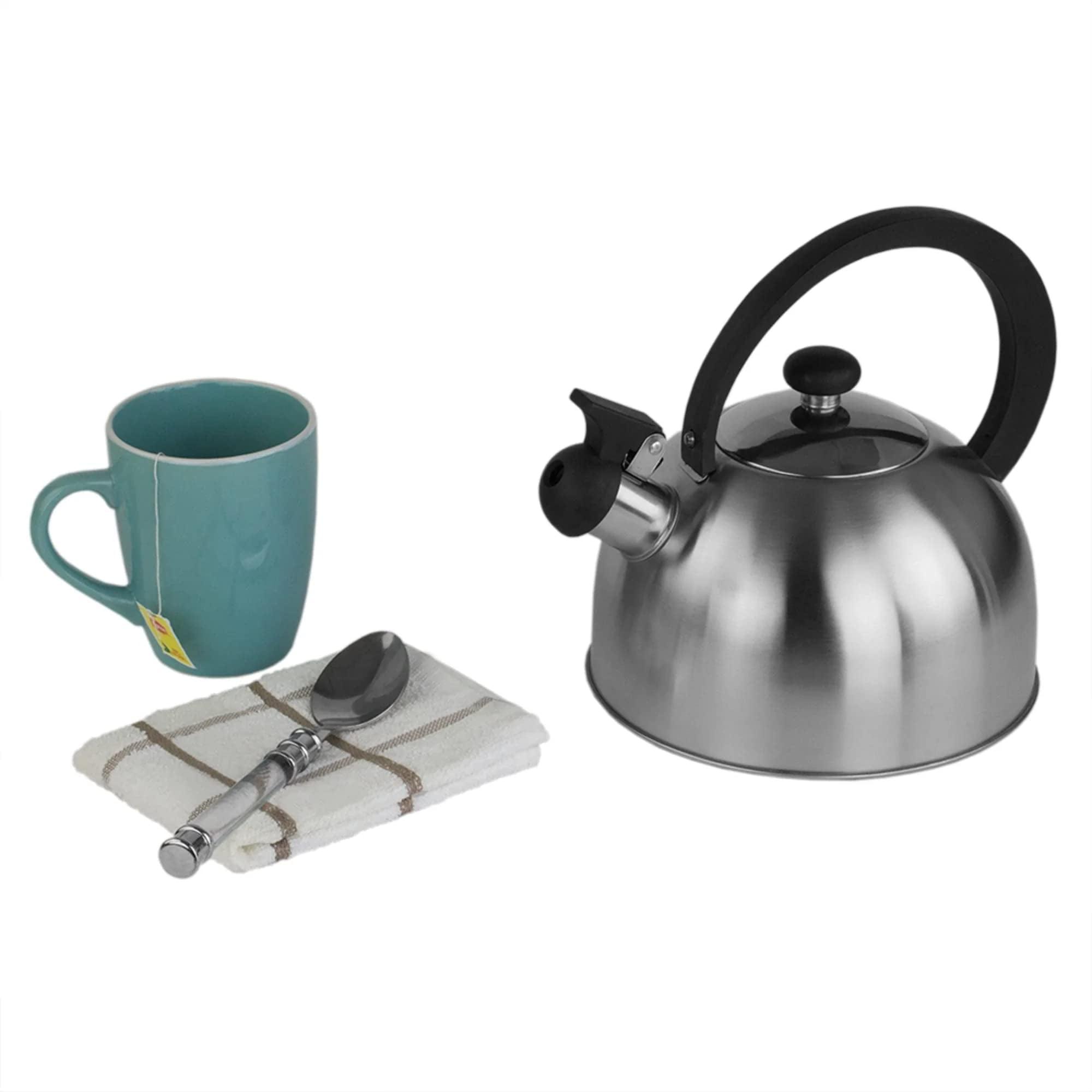 Springberry 2.25 Qt Stainless Steel Whistling Tea Kettle