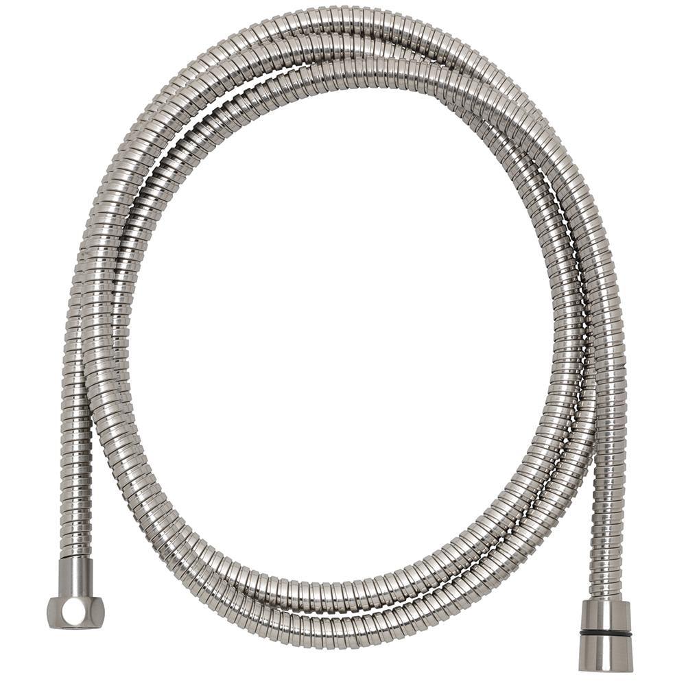 86 in. Brushed Nickel Stainless Steel Shower Hose