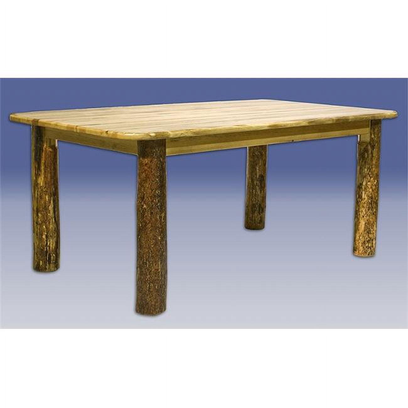 Montana Woodworks MWGCDT4P Glacier Country 4 Post Dining Table