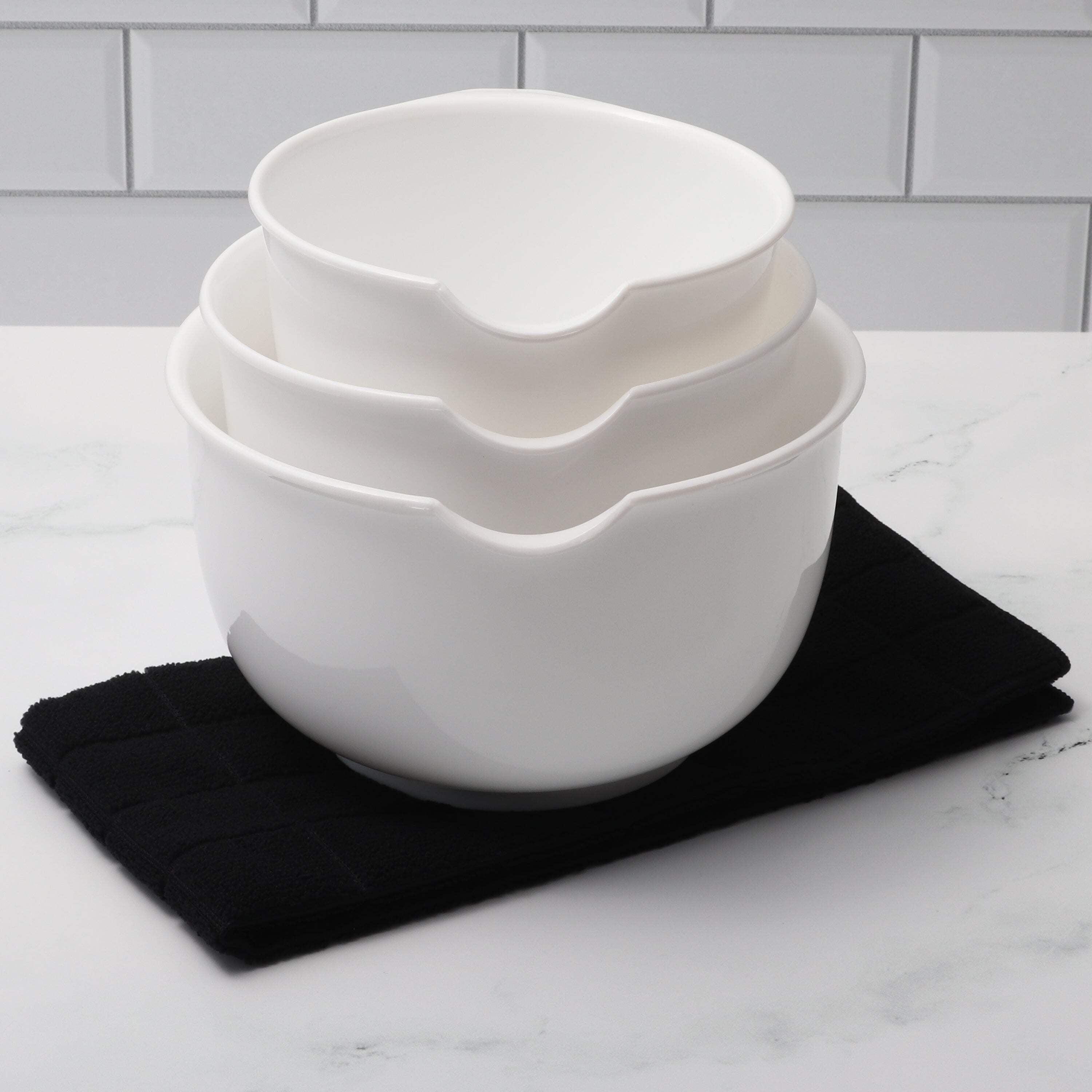 GLAD™ Glad Mixing Bowls With Pour Spout, Set Of 3 (Set of 3)