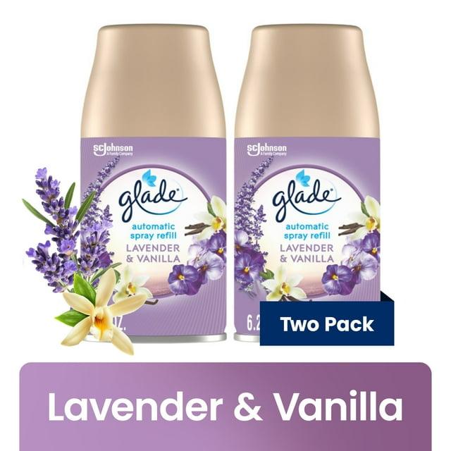 Glade Automatic Spray Air Freshener - Lavender & Vanilla - 6.2oz/2pk