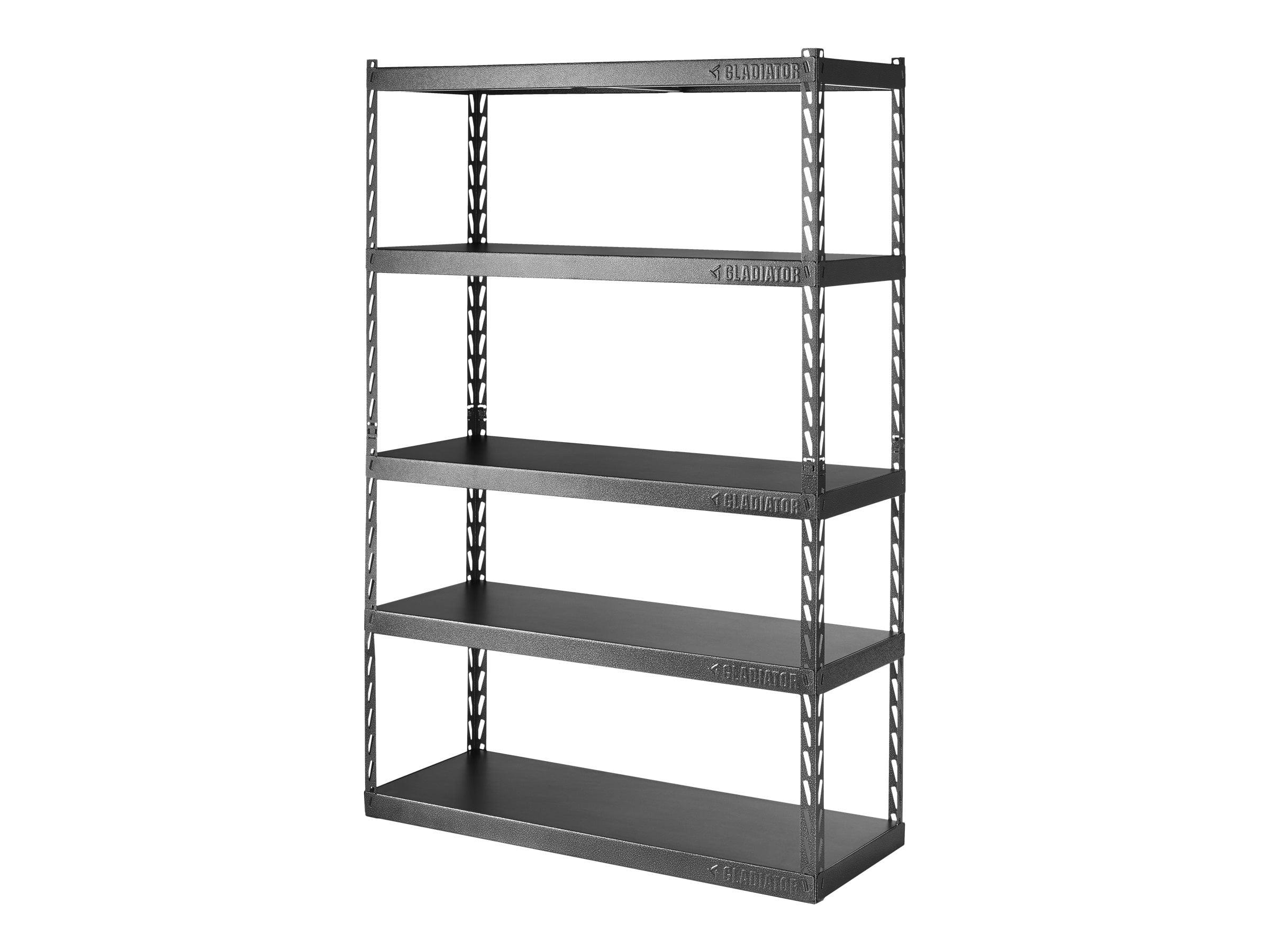 48" Wide EZ Connect Rack With Five Deep Shelves