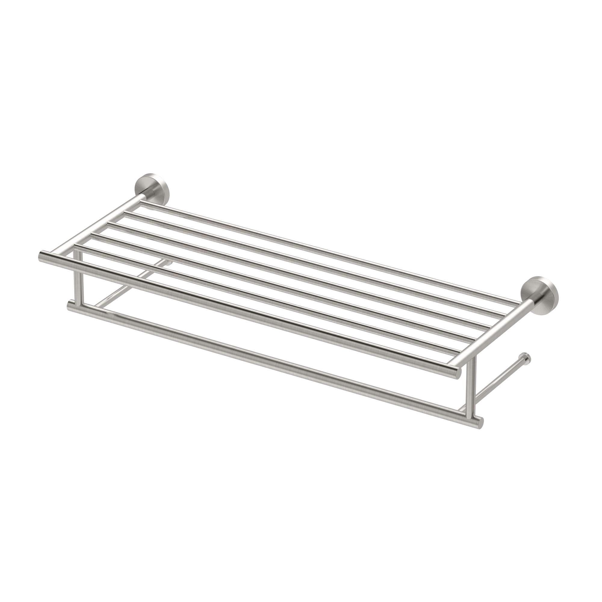 Wall Mount 25.75" W Towel Rack with Towel Bar