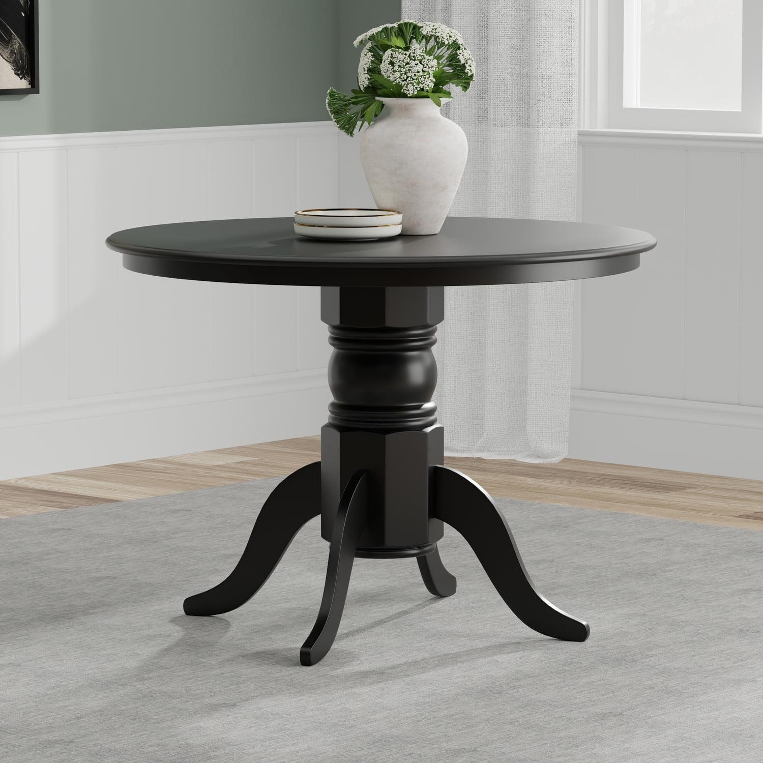 Glenwillow Home 42" Round Solid Wood Pedestal Dining Table