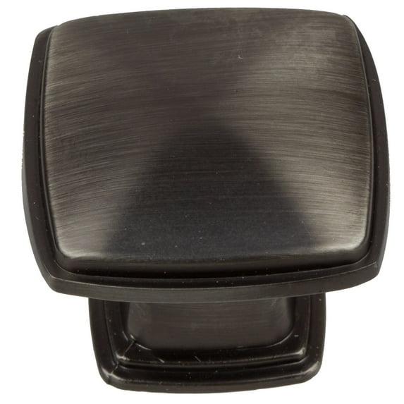 Deco 1 1/4" Length Square Knob