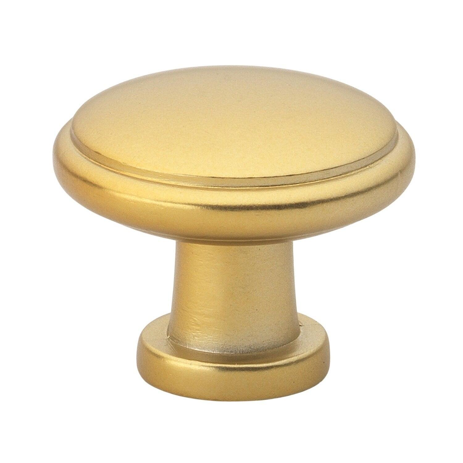 Polished Brass Round Cabinet Knob Multipack