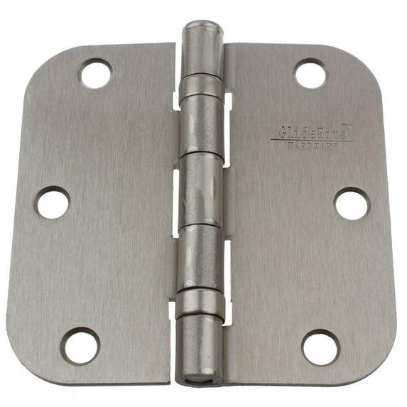 GlideRite Hardware 3.5" H x 3.5" W Butt Bearing 12 Door Hinges (Set of 12)