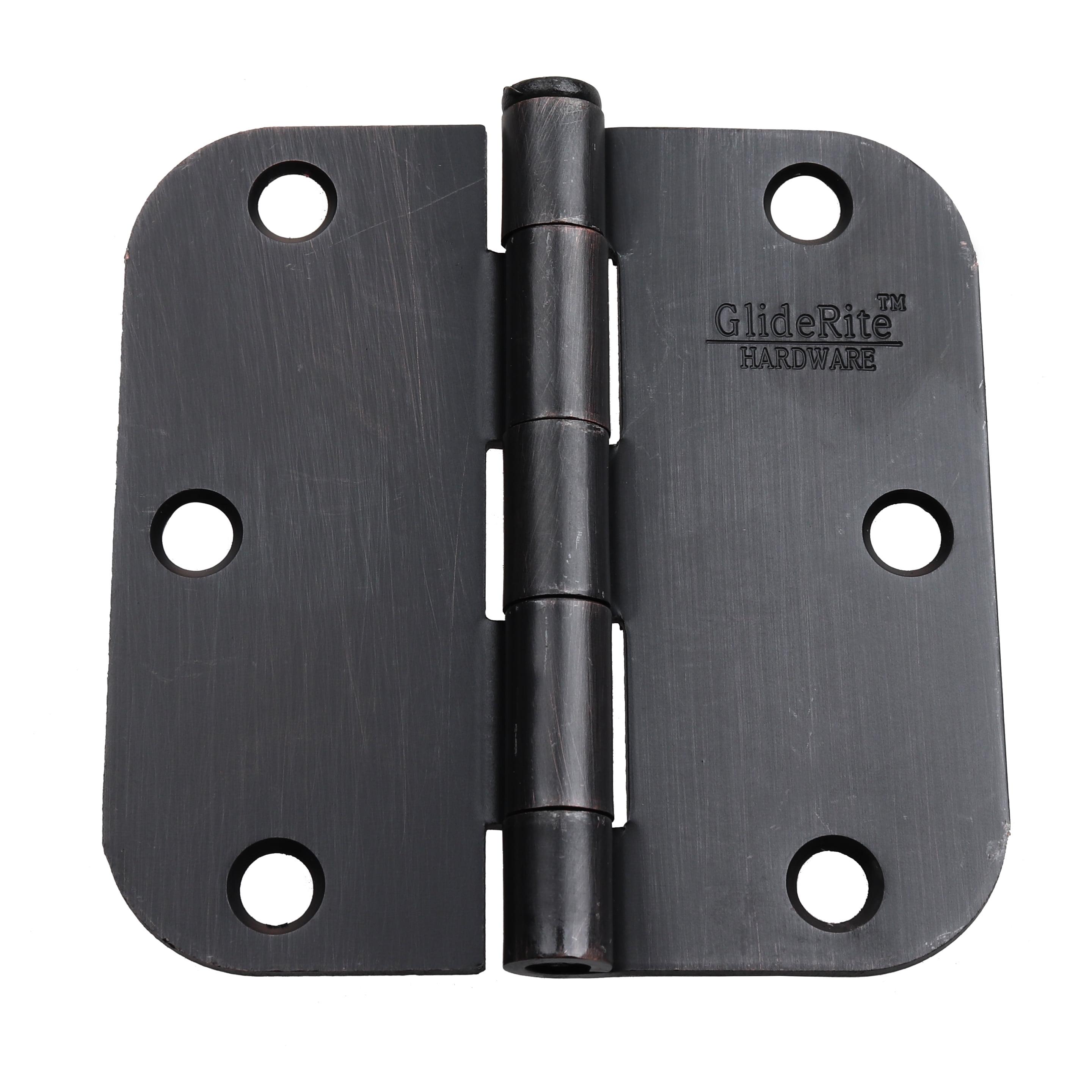 GlideRite Hardware 3.5" H x 3.5" W Removable Pin 12 Door Hinges (Set of 12)