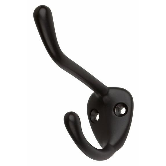 GlideRite Hardware Wall Mounted Robe Hook (Set of 10) 7014-MB-10