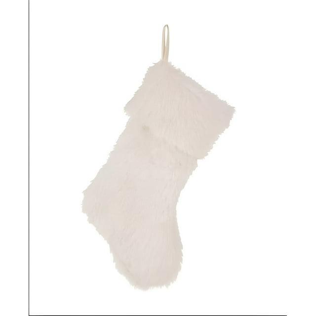 Glitzhome 21″ L Plush Christmas Stocking
