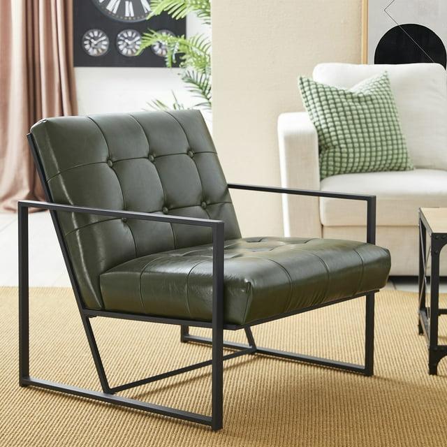 Billings Faux Leather Armchair