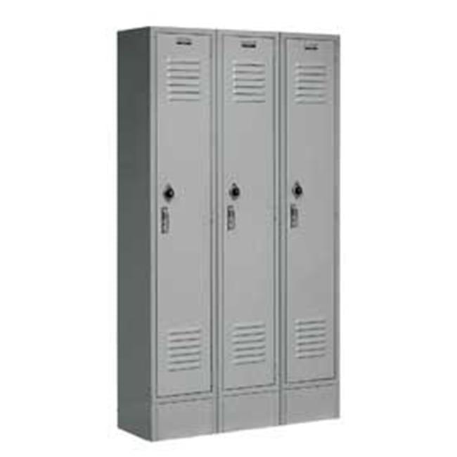 Gray 12 x 12 x 60 Inch Steel Office Locker