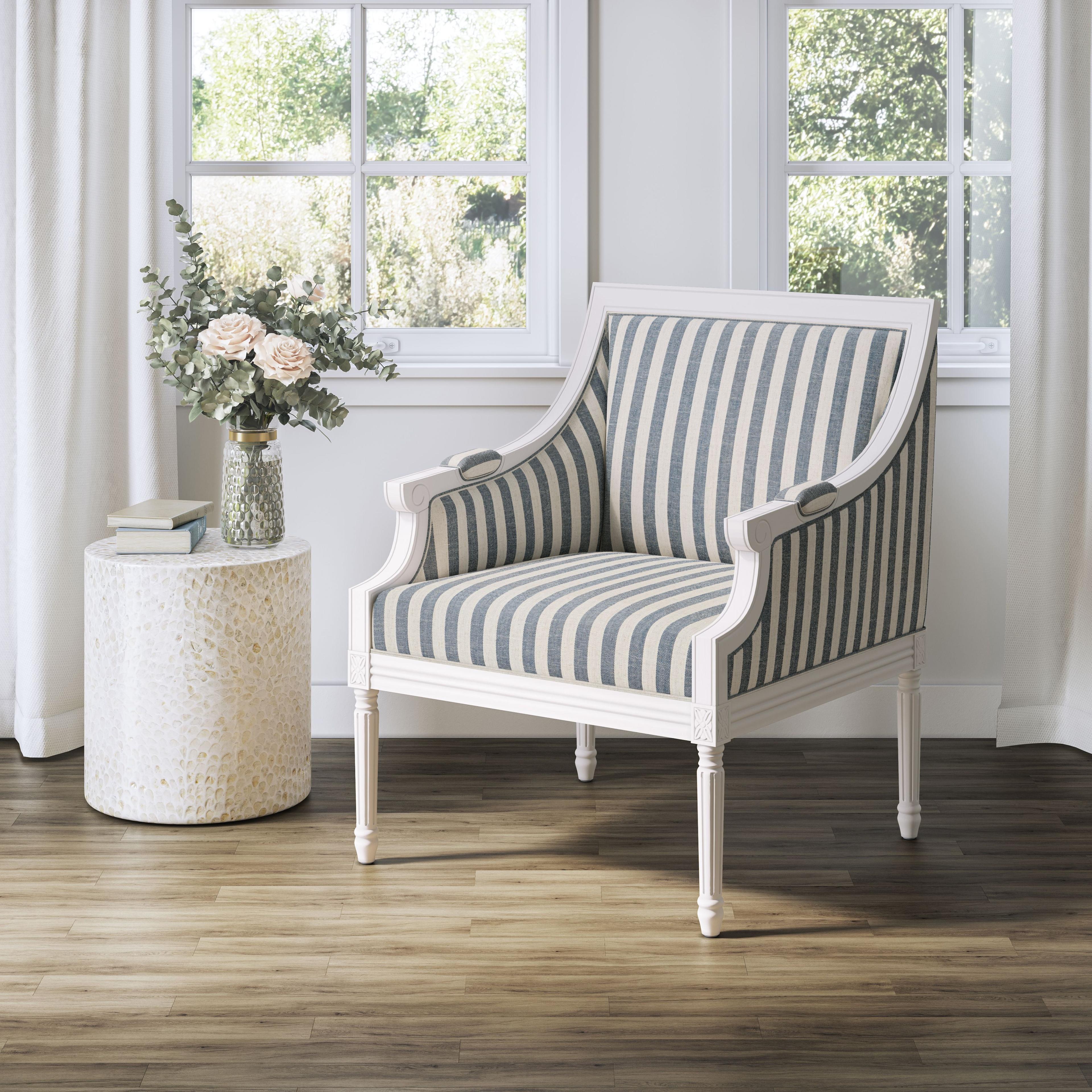 Transitional Capiz Shell Round Accent Table in Grey, 14" x 16"