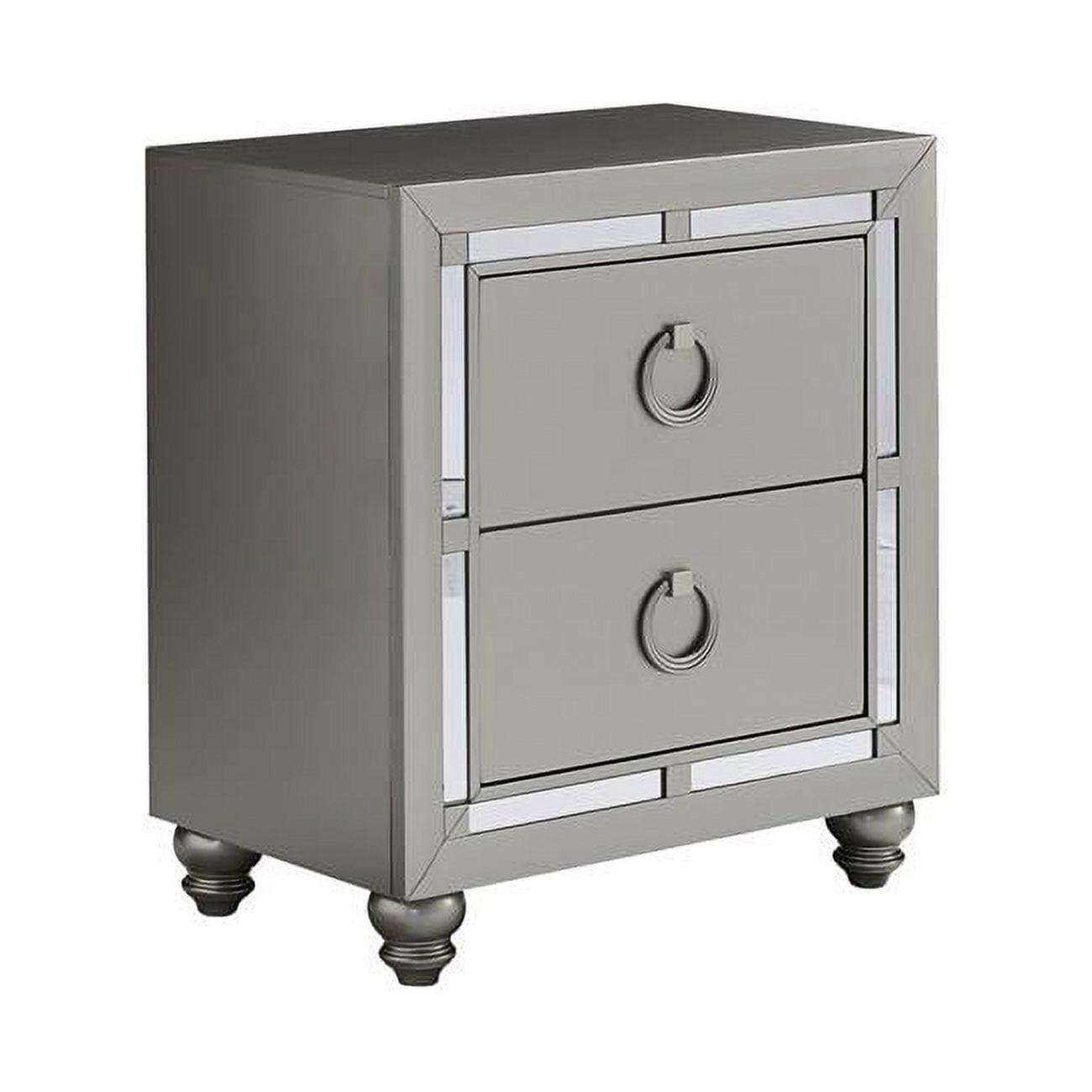 Global Furniture USA Transitional Glam Nightstand