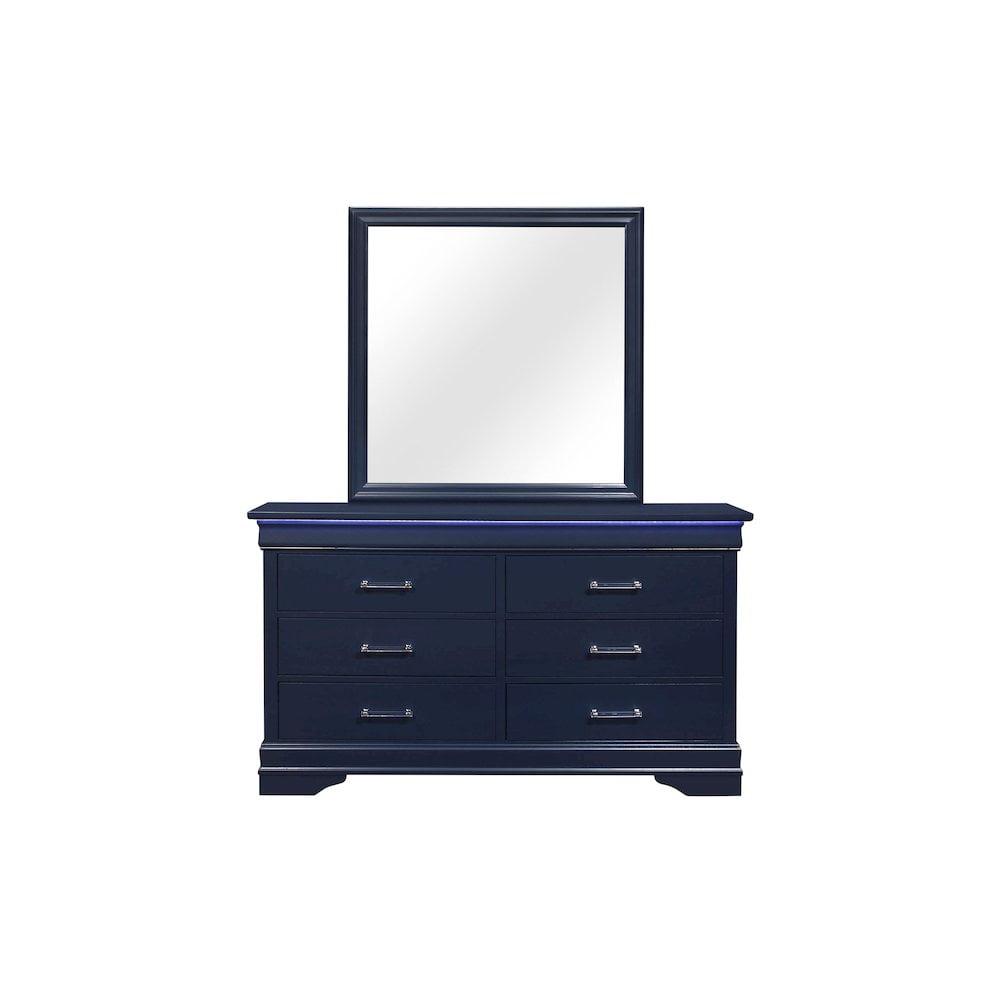 Global Furniture USA Flat Dresser Mirror
