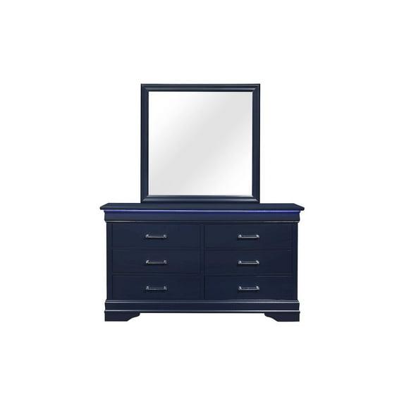 Global Furniture USA Flat Dresser Mirror