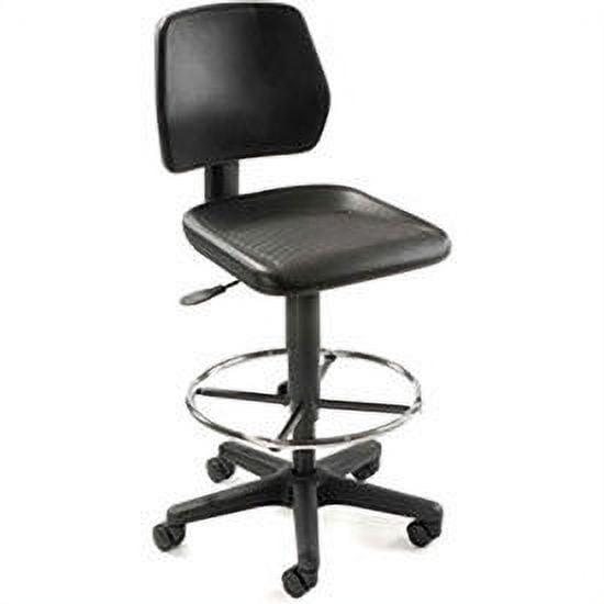 Global Industrial Stool Pneumatic Height Adjustment Black