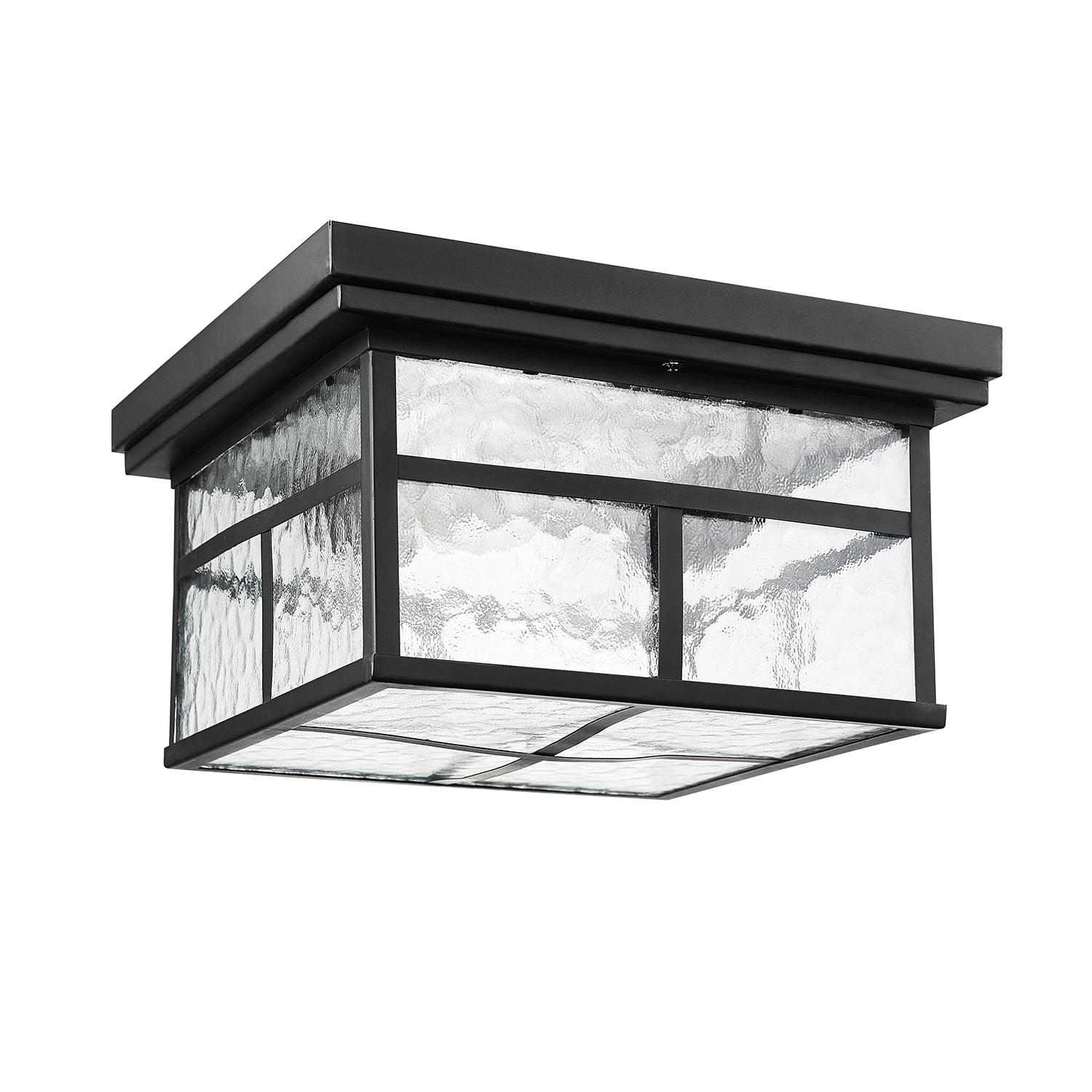 Satin 1 - Bulb Outdoor Flush Mount